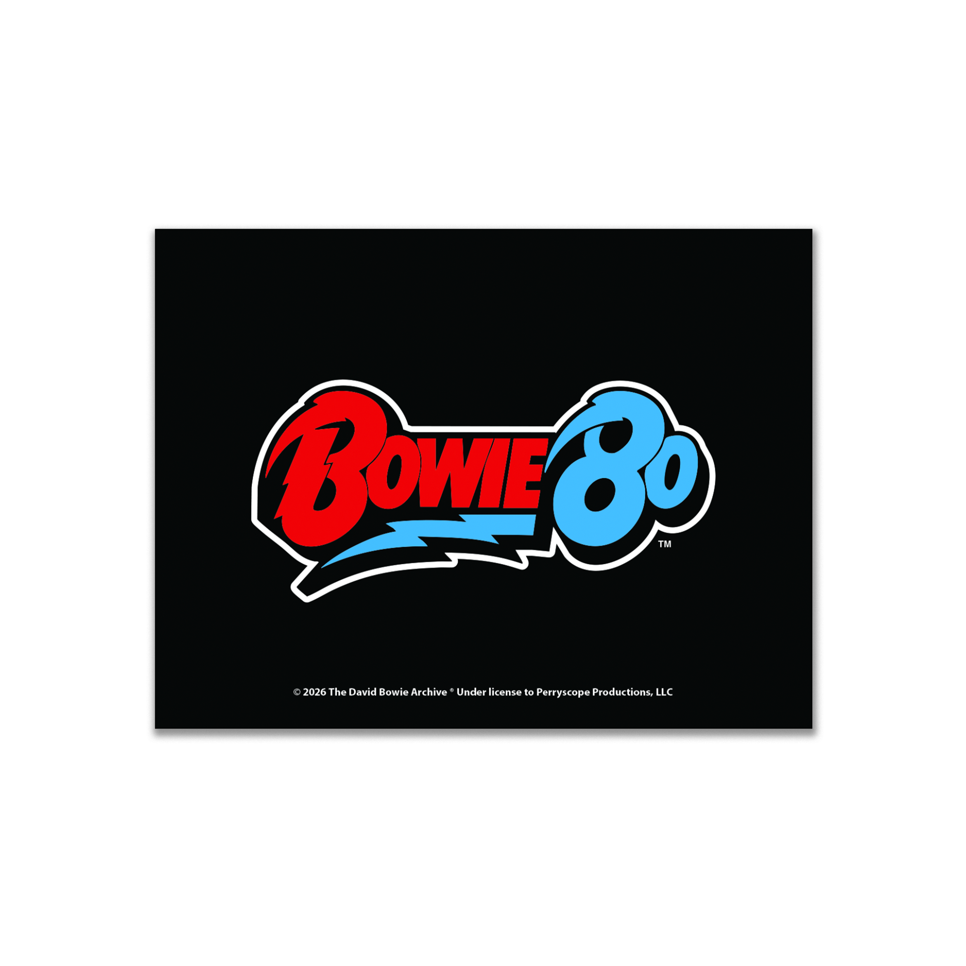 Bowie 80 Magnet