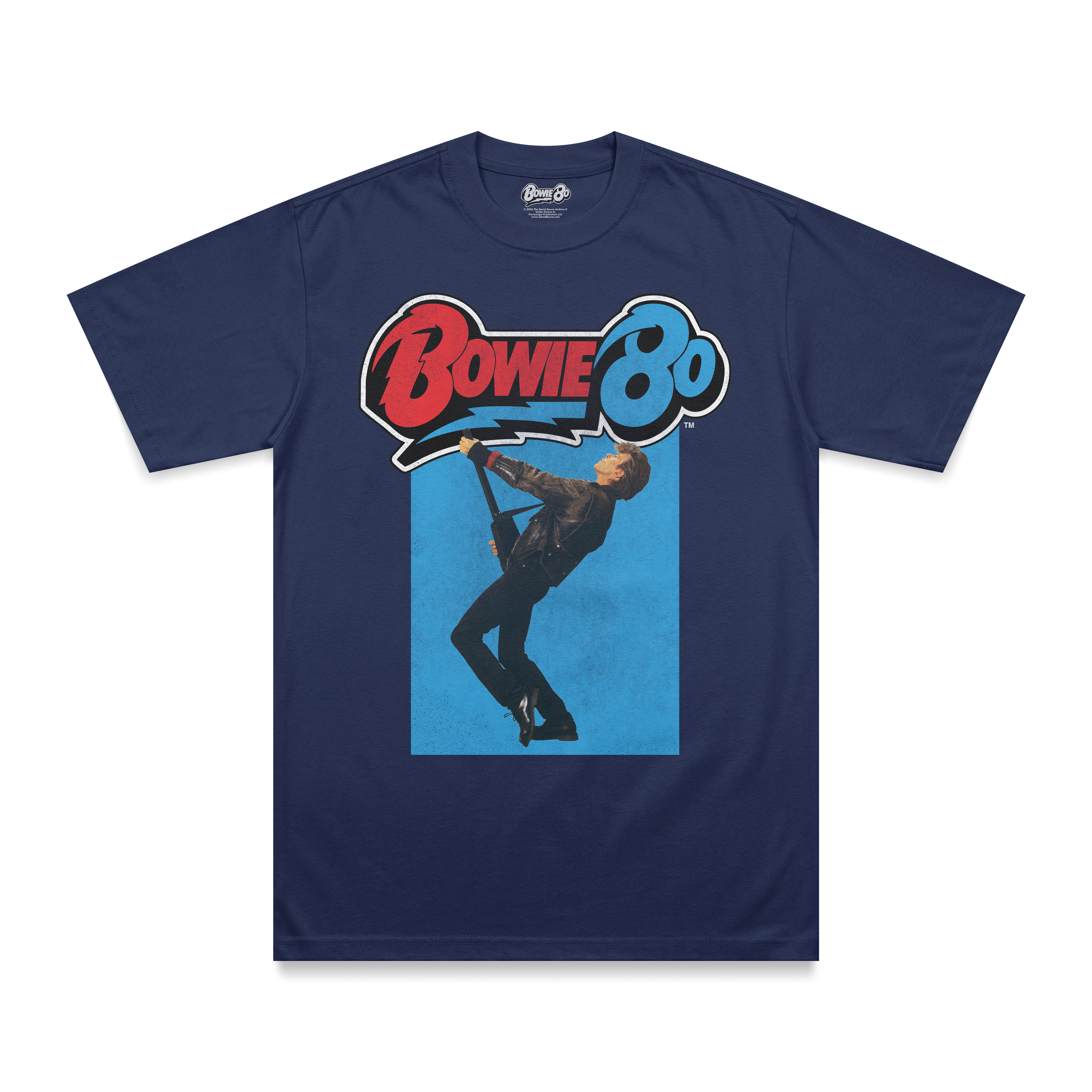 Bowie 80 Greg Gorman Portrait T-Shirt