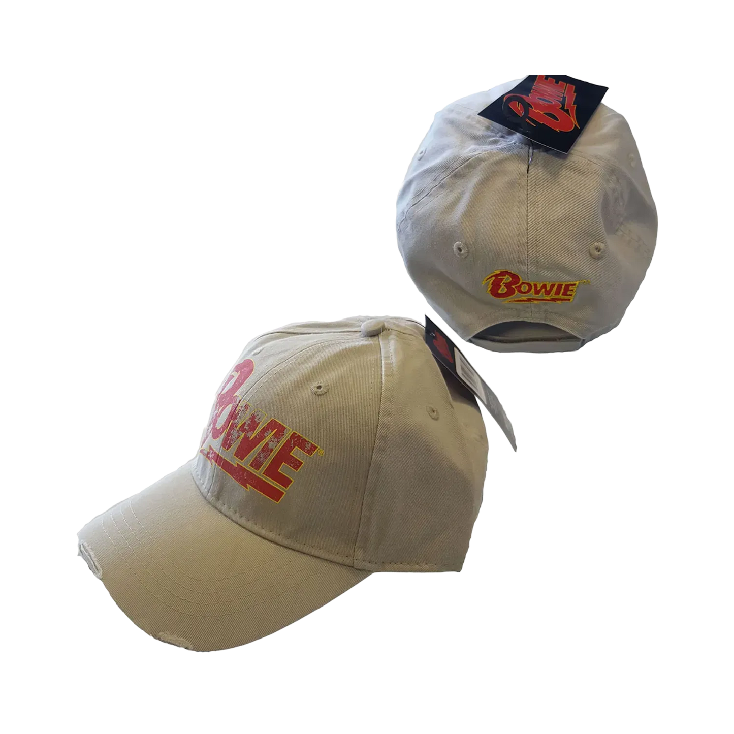 Bowie Flash Logo Sand Baseball Cap