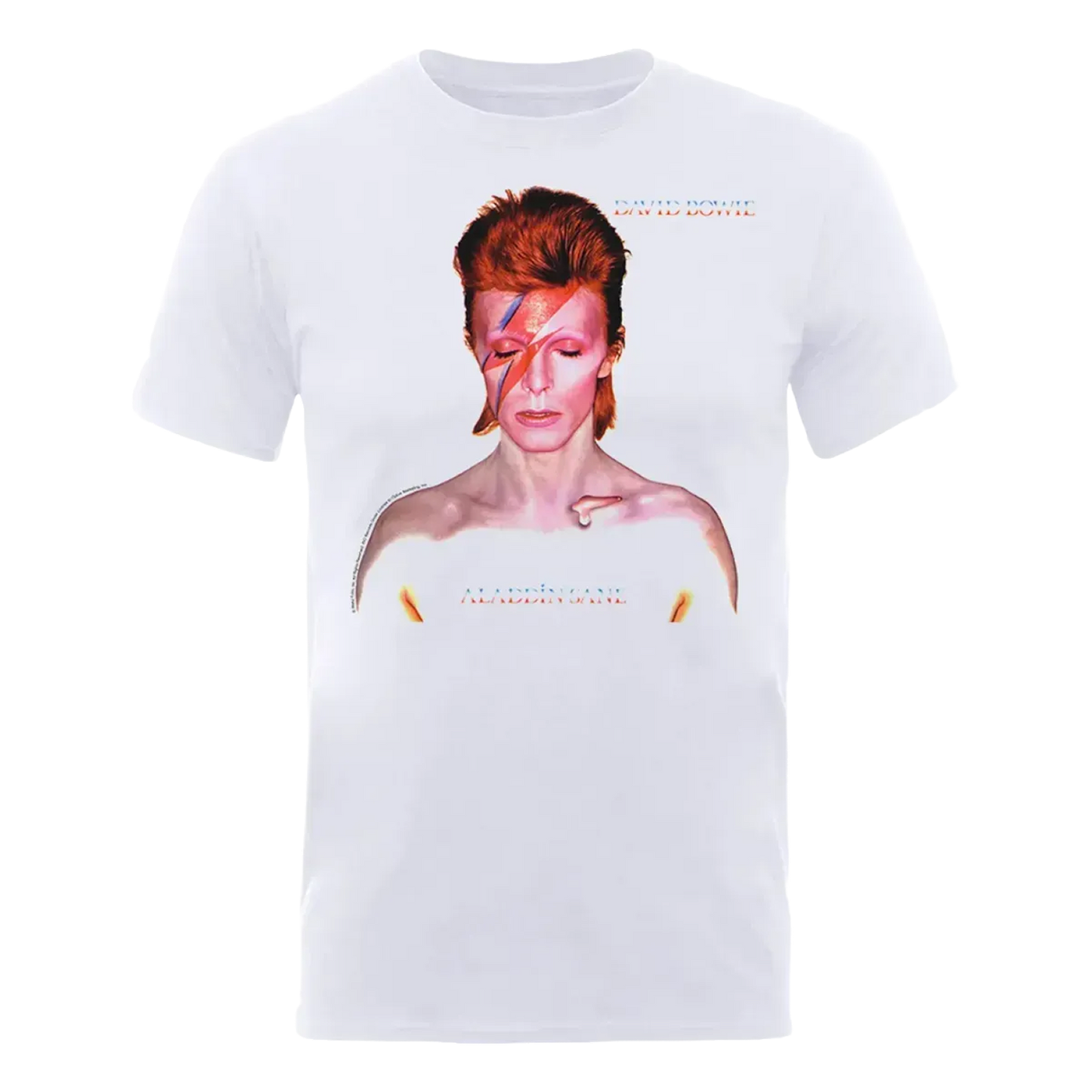 David Bowie Aladdin Sane Album Cover T Shirt