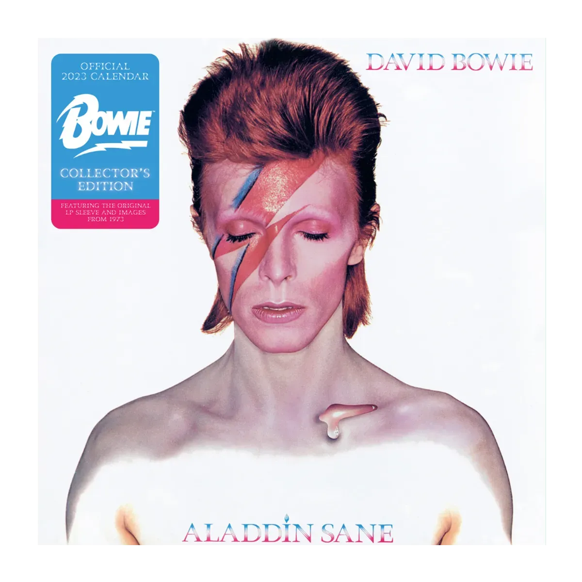 David Bowie Aladdin Sane Collectors Edition 2023 Calendar