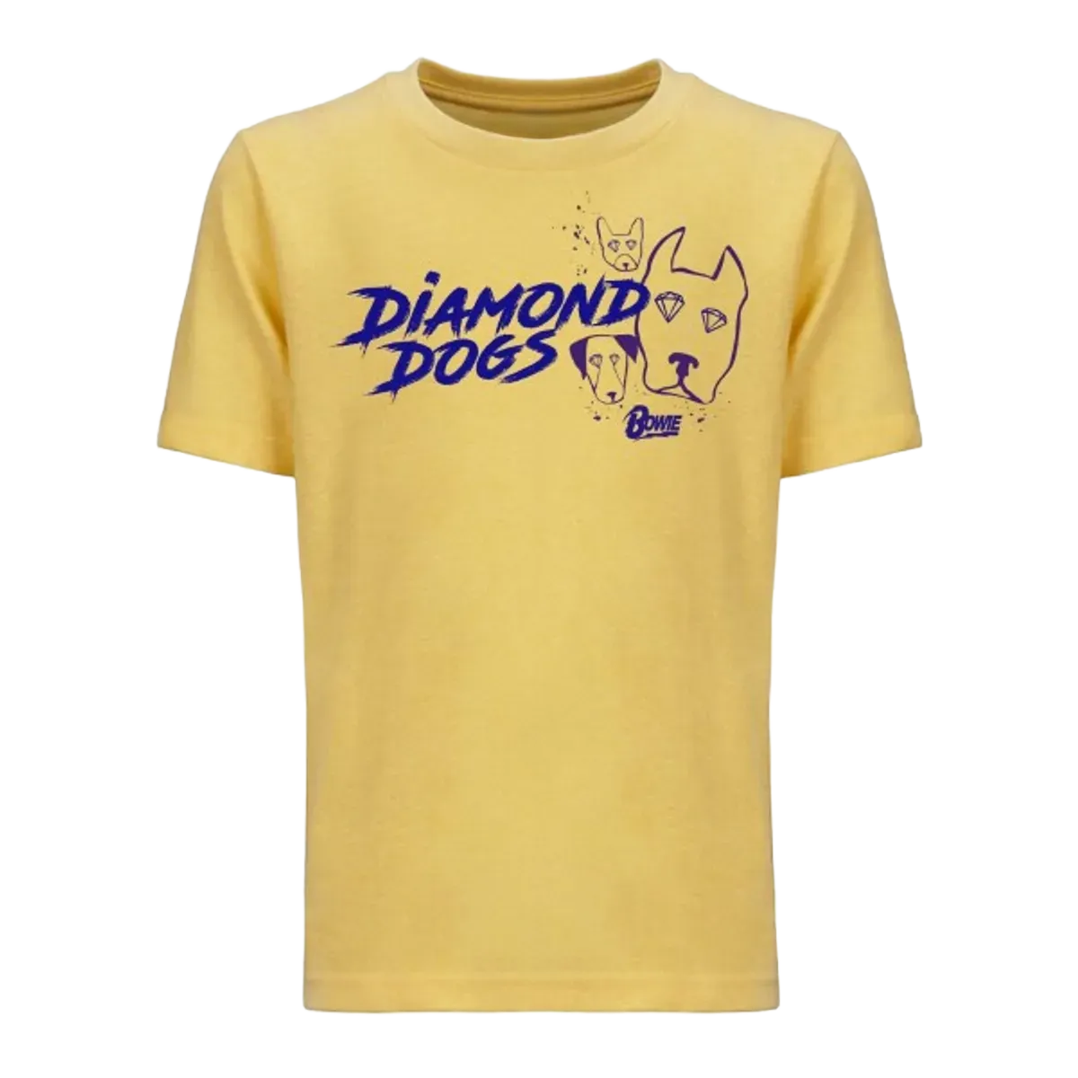David Bowie Blue Logo Diamond Dogs Rad Youth T-Shirt