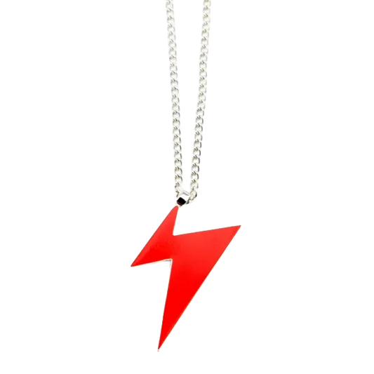 David Bowie Bolt Necklace