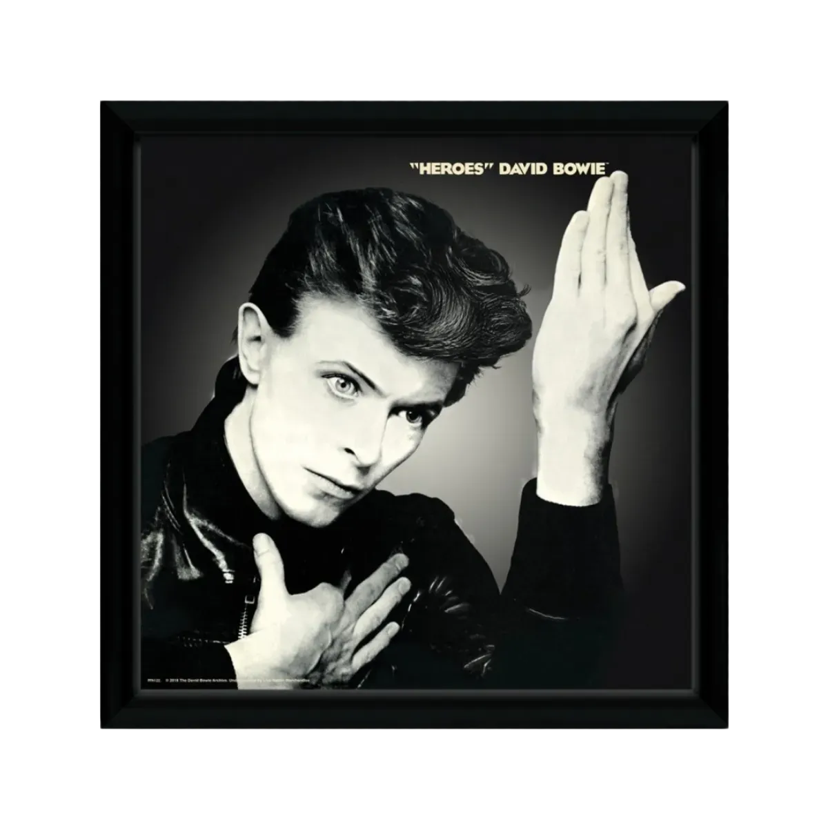 David Bowie Heroes 30 x 30cm Framed Collector Print