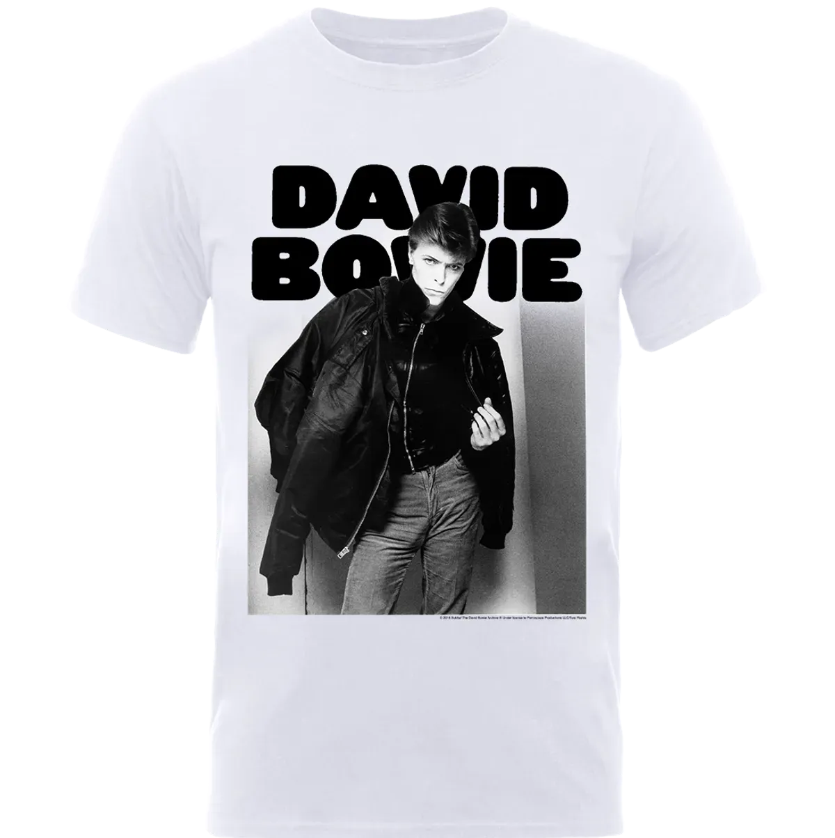 David Bowie Jacket Photograph T Shirt