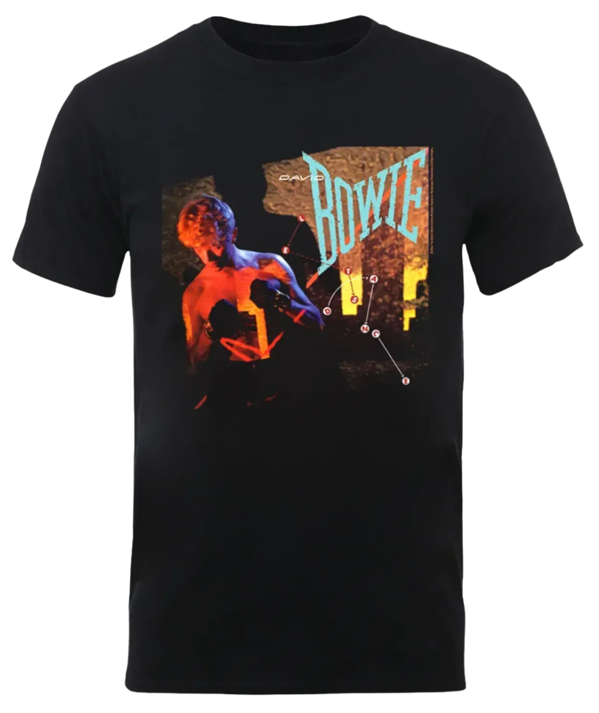 David Bowie Let's Dance Album Cover T Shirt