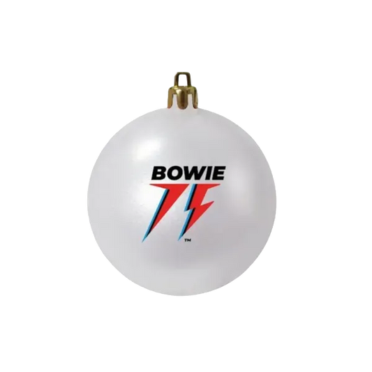 David Bowie Lightning Bolt Ornament