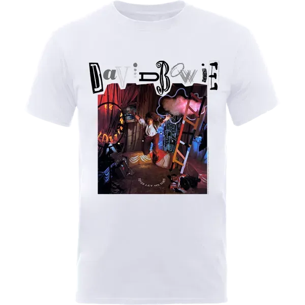 David Bowie Never Let Me Down Album Cover T Shirt