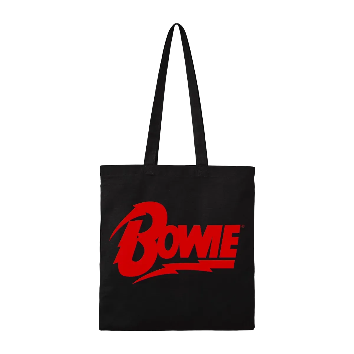 David Bowie Red Logo Tote Bag