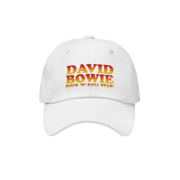 David Bowie Rock N Roll Star! Cap