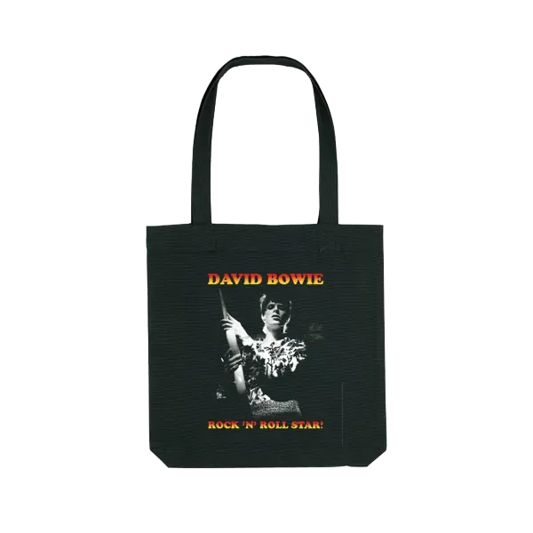 David Bowie Rock N Roll Star! Tote Bags