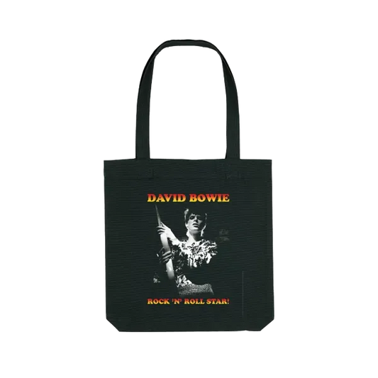 David Bowie Rock N Roll Star! Tote Bags