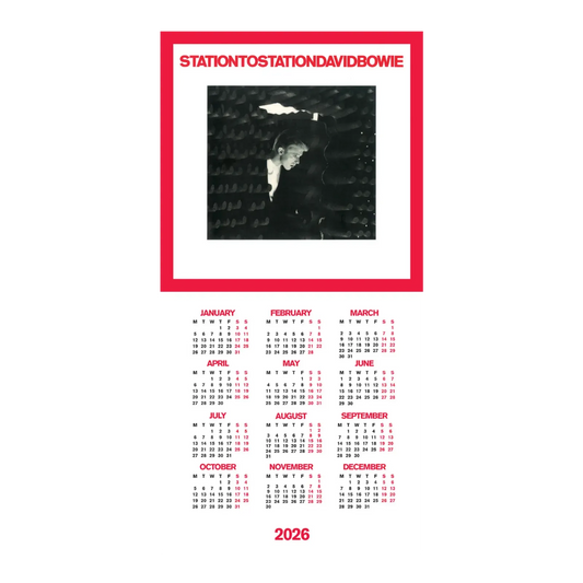 David Bowie Station to Station Collectors Edition 2026 Calendar