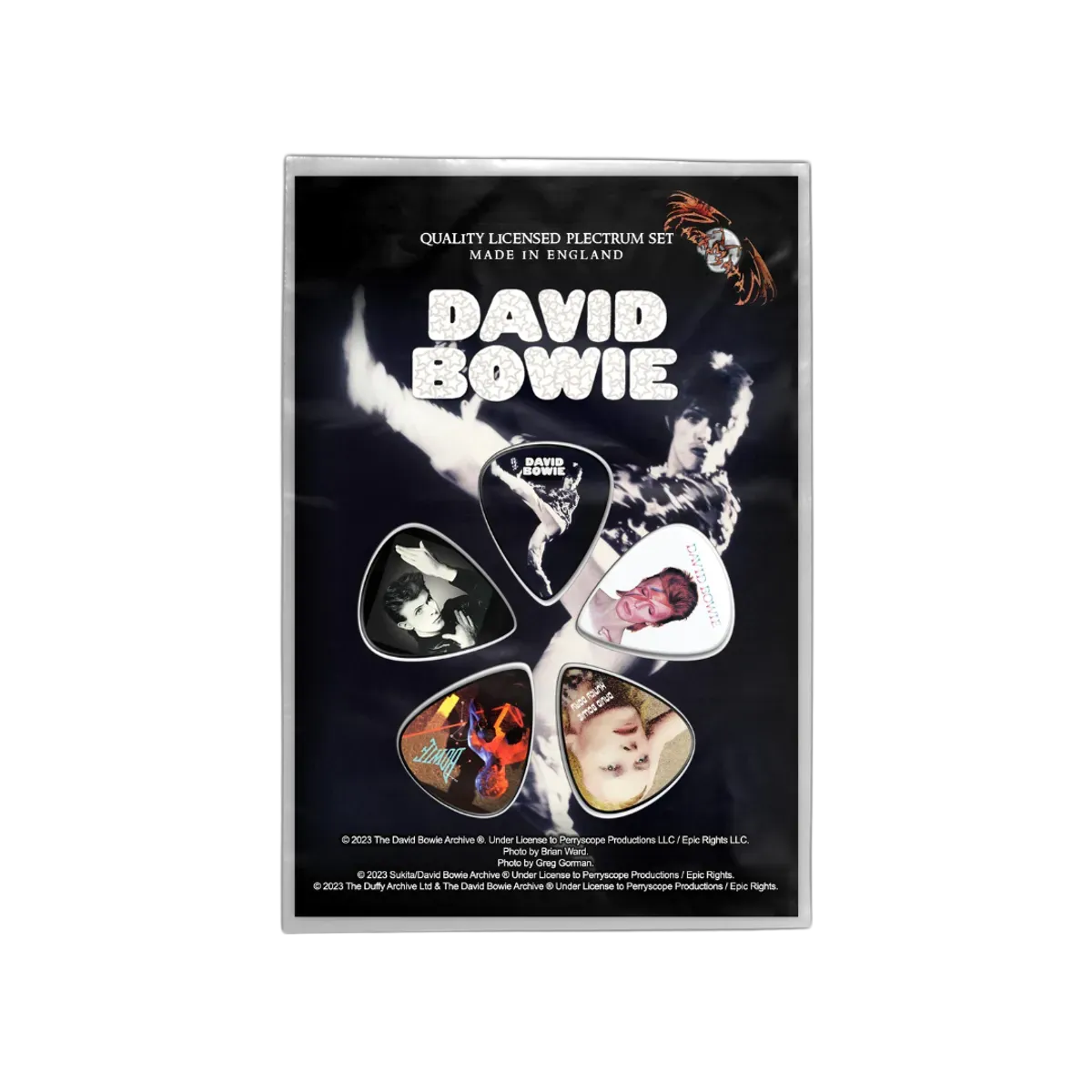 David Bowie The Man Who Sold The World Plectrum Pack