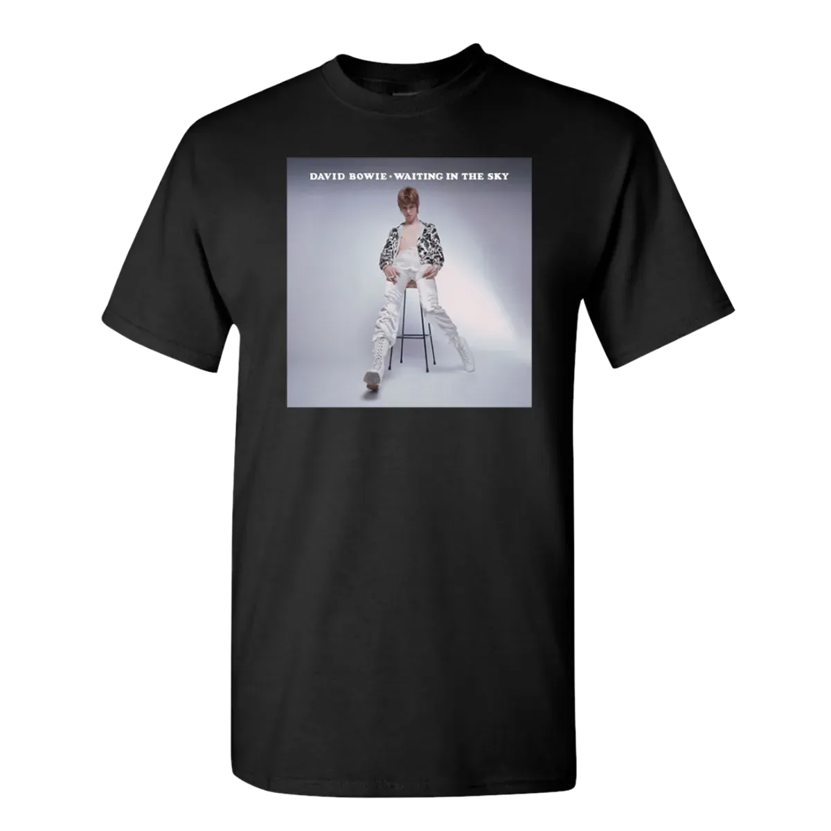 David Bowie Waiting In The Sky Black T-Shirt