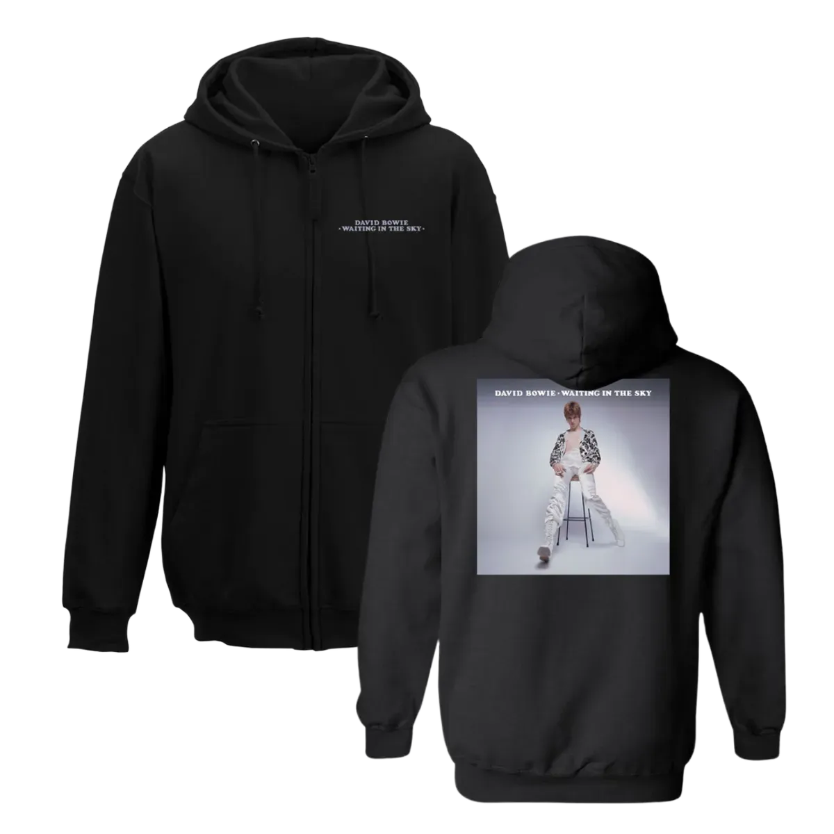 David Bowie Waiting In The Sky Zip Hoodie
