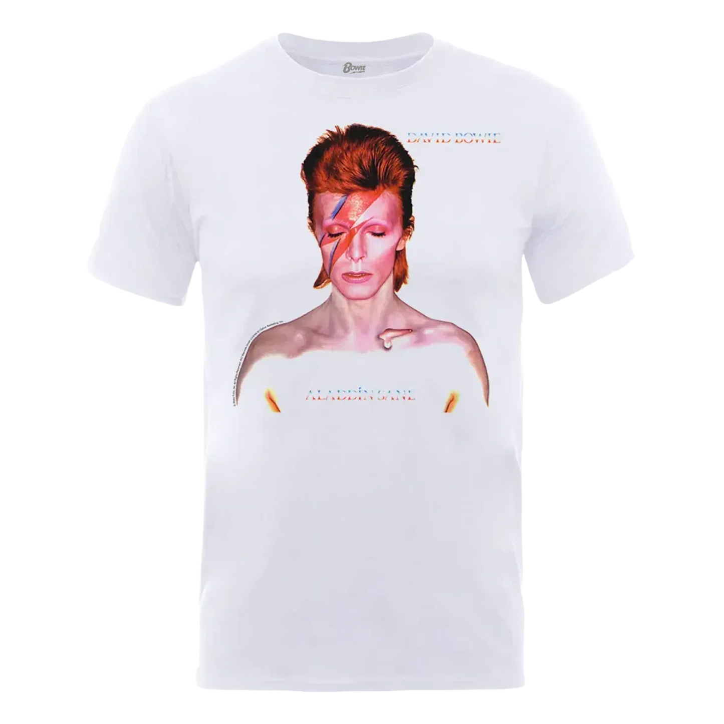 David Bowie Aladdin Sane Album Cover T Shirt