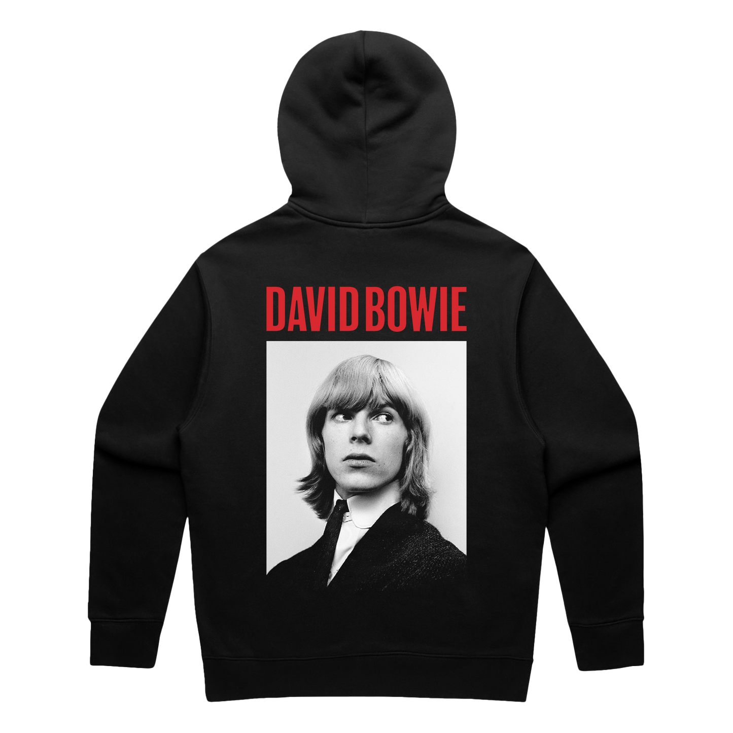Premium Black and White Portrait Hoodie*