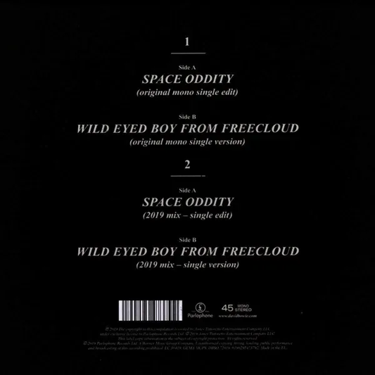 Space Oddity 50th Anniversary Vinyl