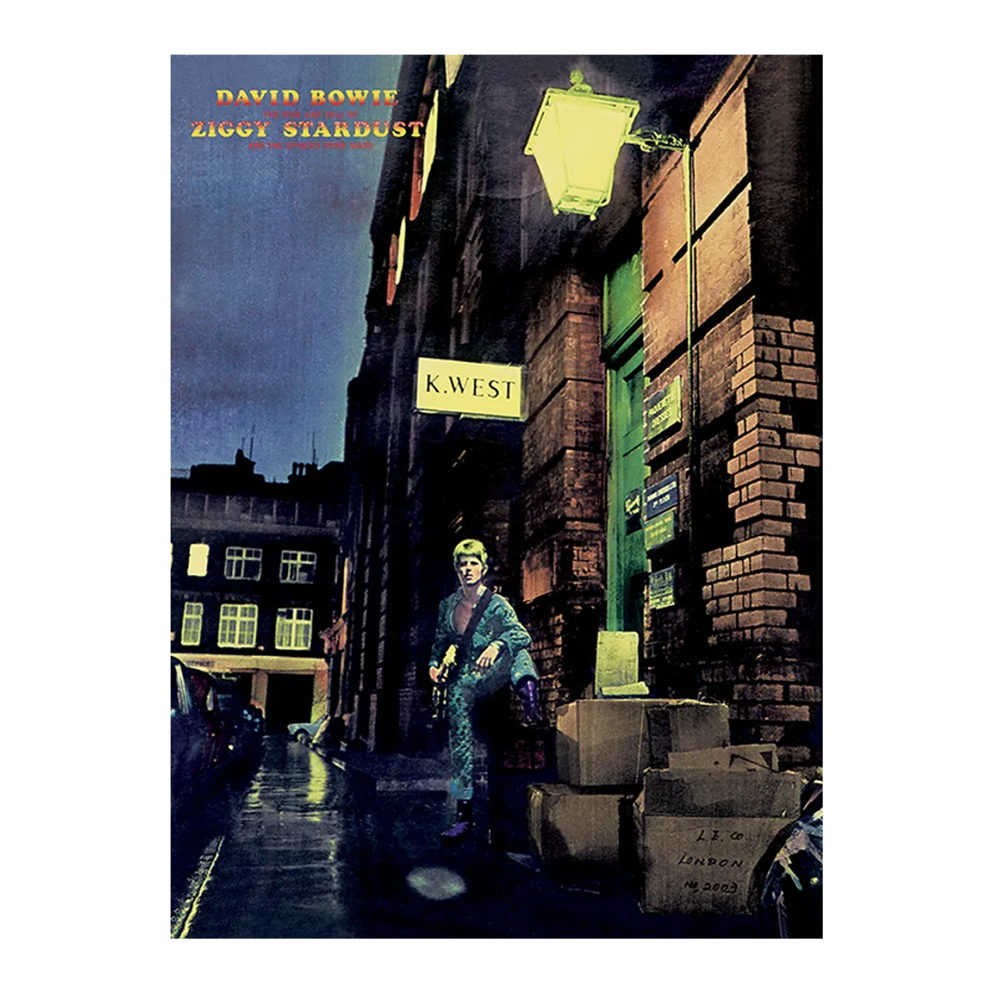 Ziggy Stardust 60 x 80cm Canvas Print