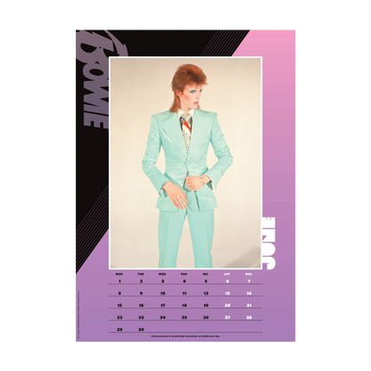 Bowie 16 Month A3 2026 Calendar