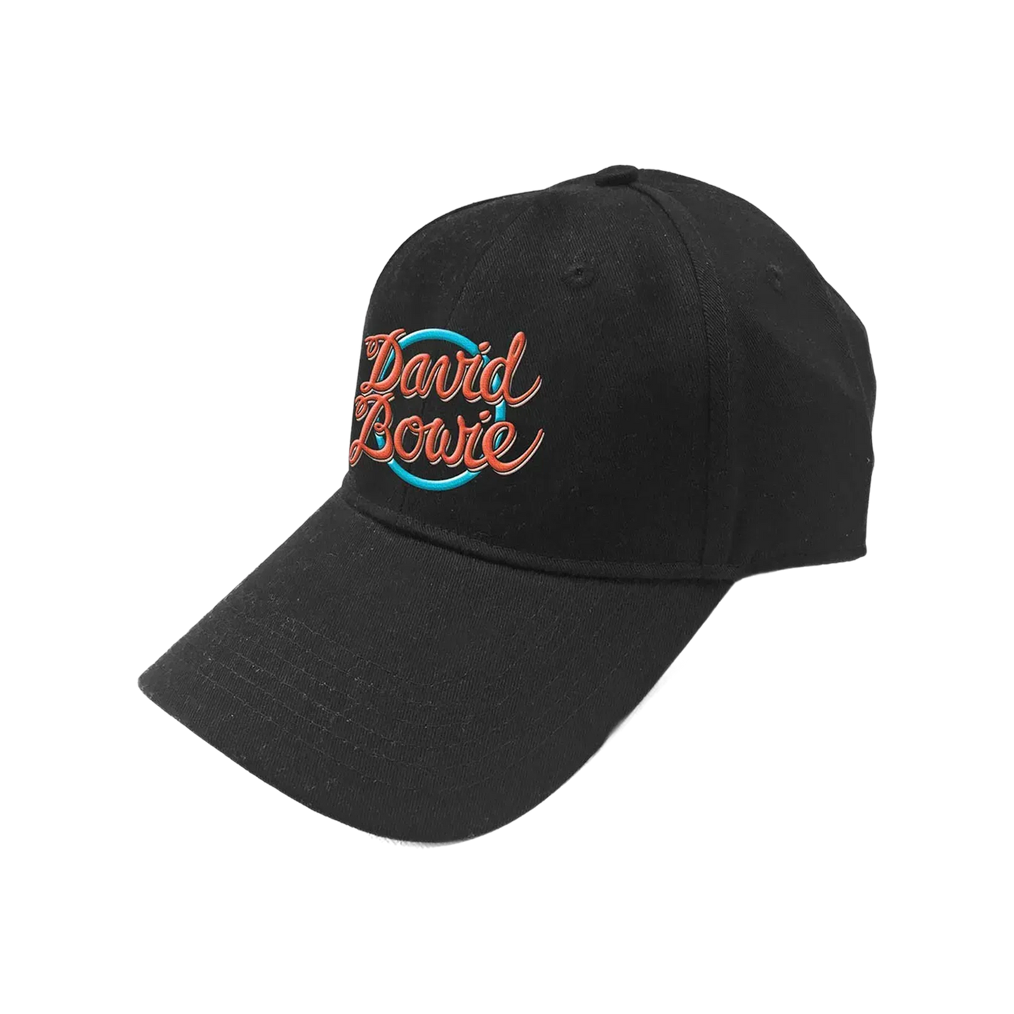 Bowie 1978 World Tour Logo Black Baseball Cap