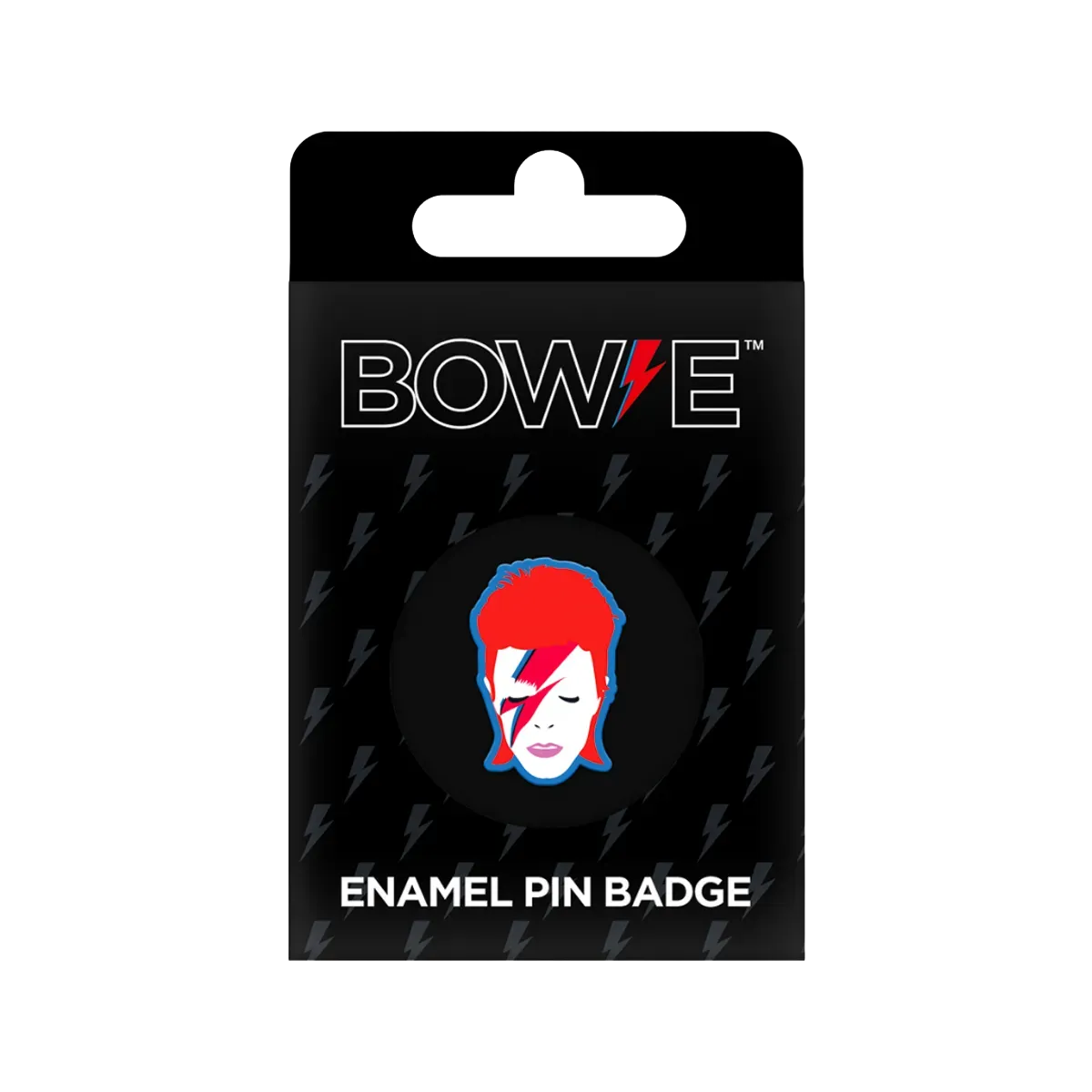 Bowie Aladdin Sane Pin Badge