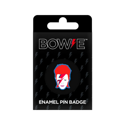 Bowie Aladdin Sane Pin Badge