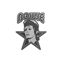 Bowie Aladdin Sane Pin Badge