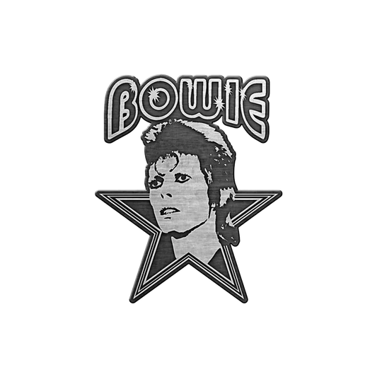 Bowie Aladdin Sane Pin Badge