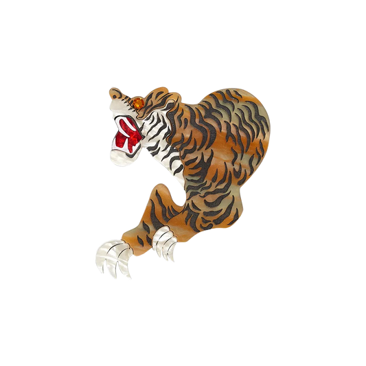 Bowie Tiger Brooch