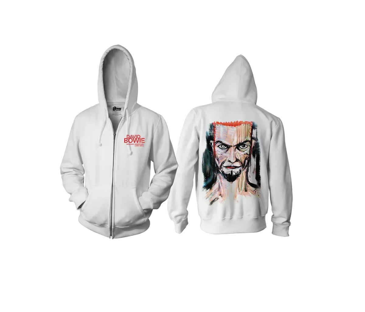 Brilliant Adventure White Hoodie