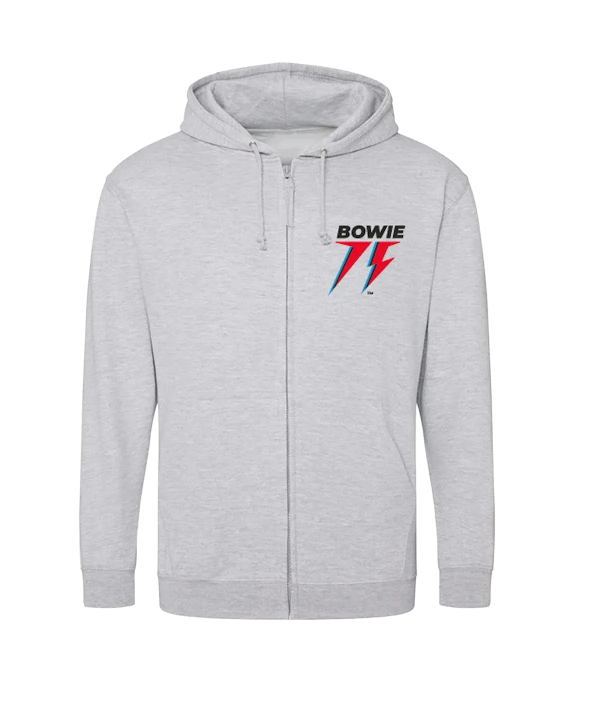 David Bowie 75 Zip Hoodie