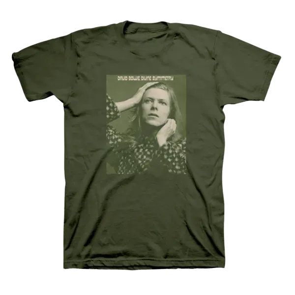David Bowie A Divine Symmetry Olive T-Shirt
