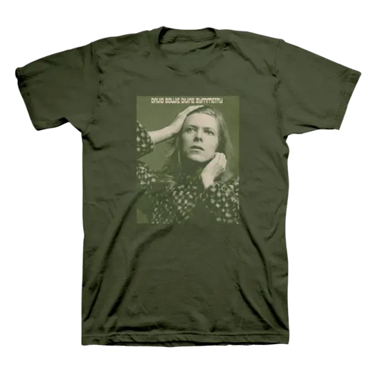 David Bowie A Divine Symmetry Olive T-Shirt