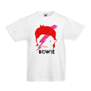 David Bowie Aladdin Sane Lightning Bolt Sketch T Shirt