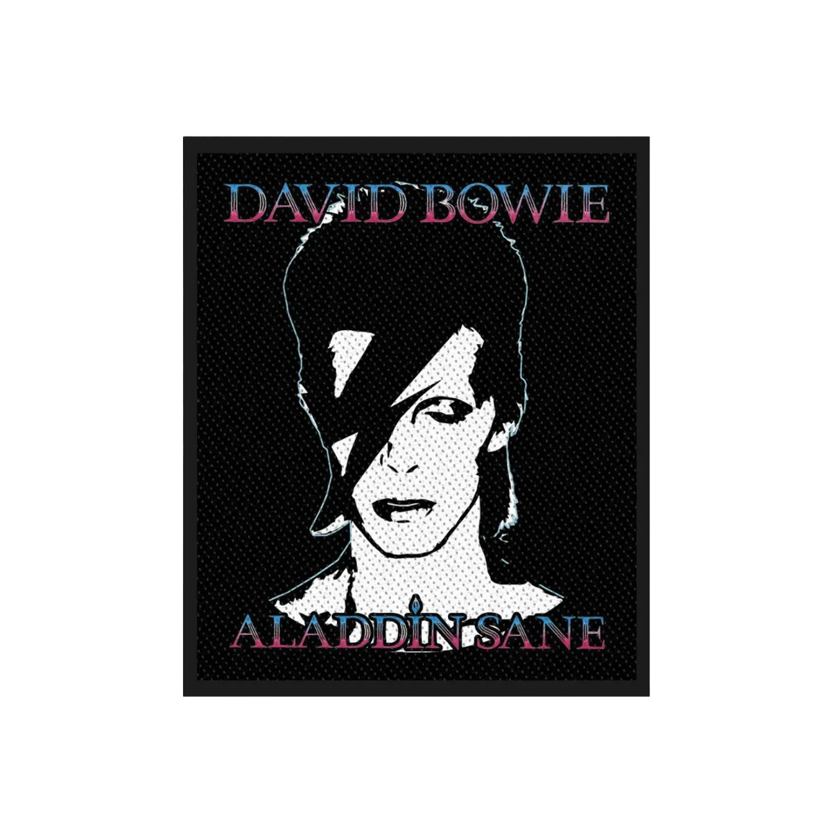David Bowie Aladdin Sane Patch