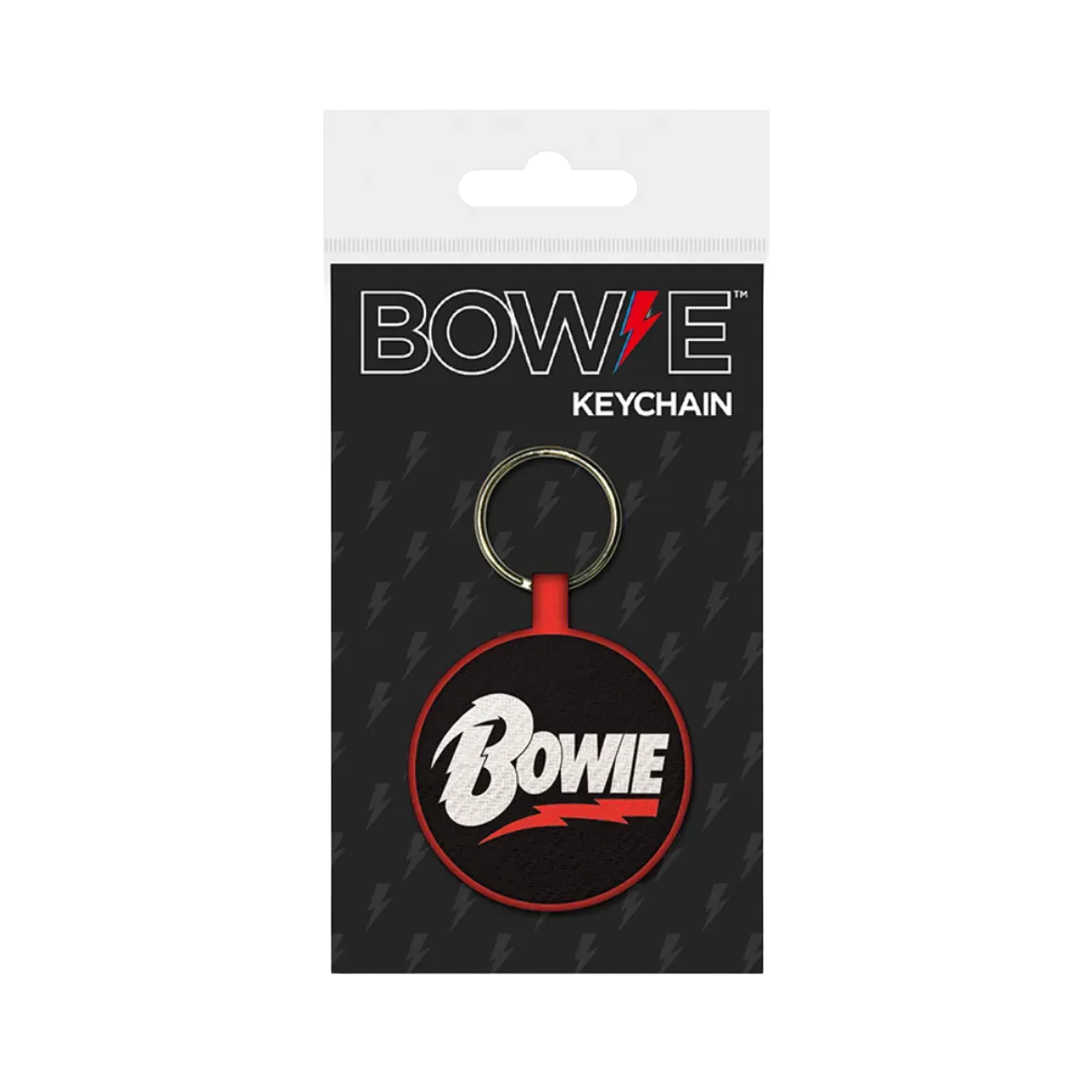 David Bowie Aladdin Sane Woven Keychain