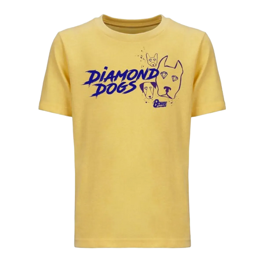 David Bowie Blue Logo Diamond Dogs Rad Youth T-Shirt