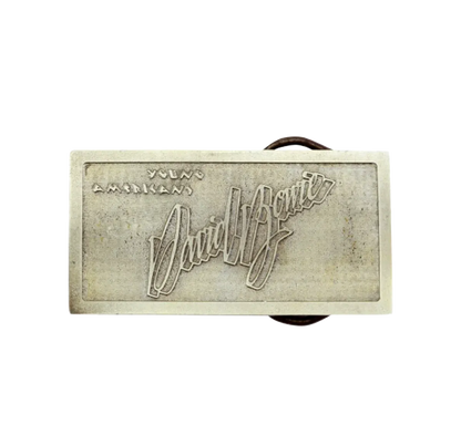 David Bowie Bronze Finish Belt Buckle