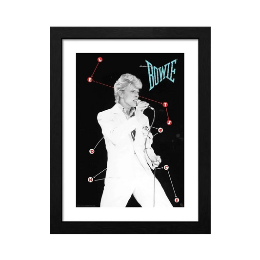 David Bowie Dansons 30 X 40cm Framed Collector Print