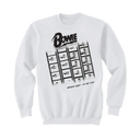 David Bowie Diamond Dogs Film Roll Crewneck White Sweatshirt