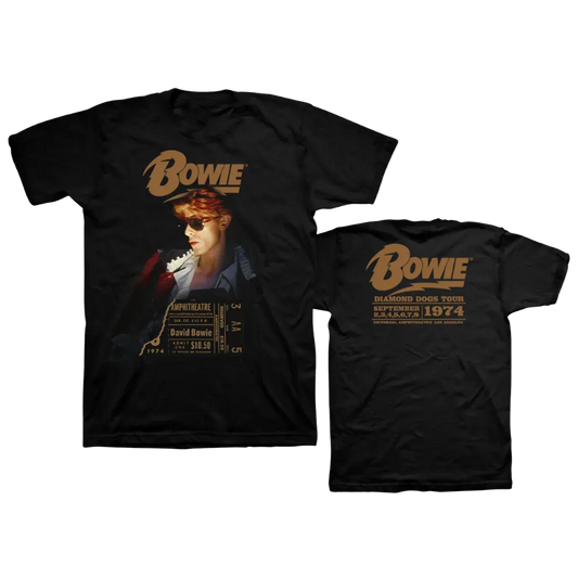 David Bowie Diamond Dogs LA Tour T-Shirt