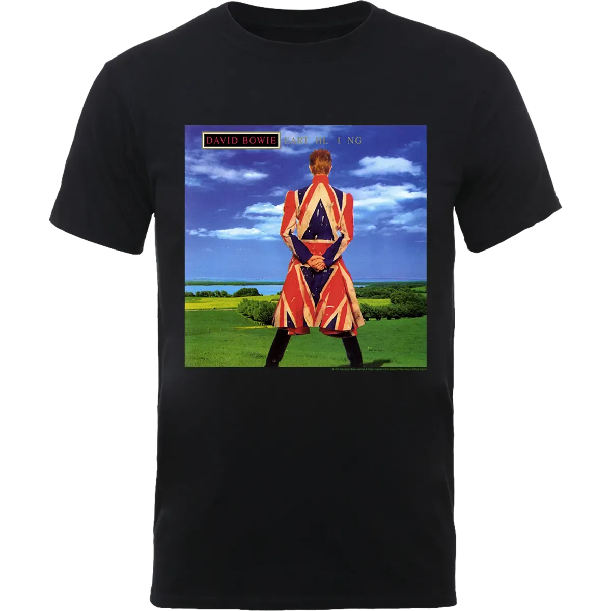 David Bowie Earthling Album Cover T Shirt