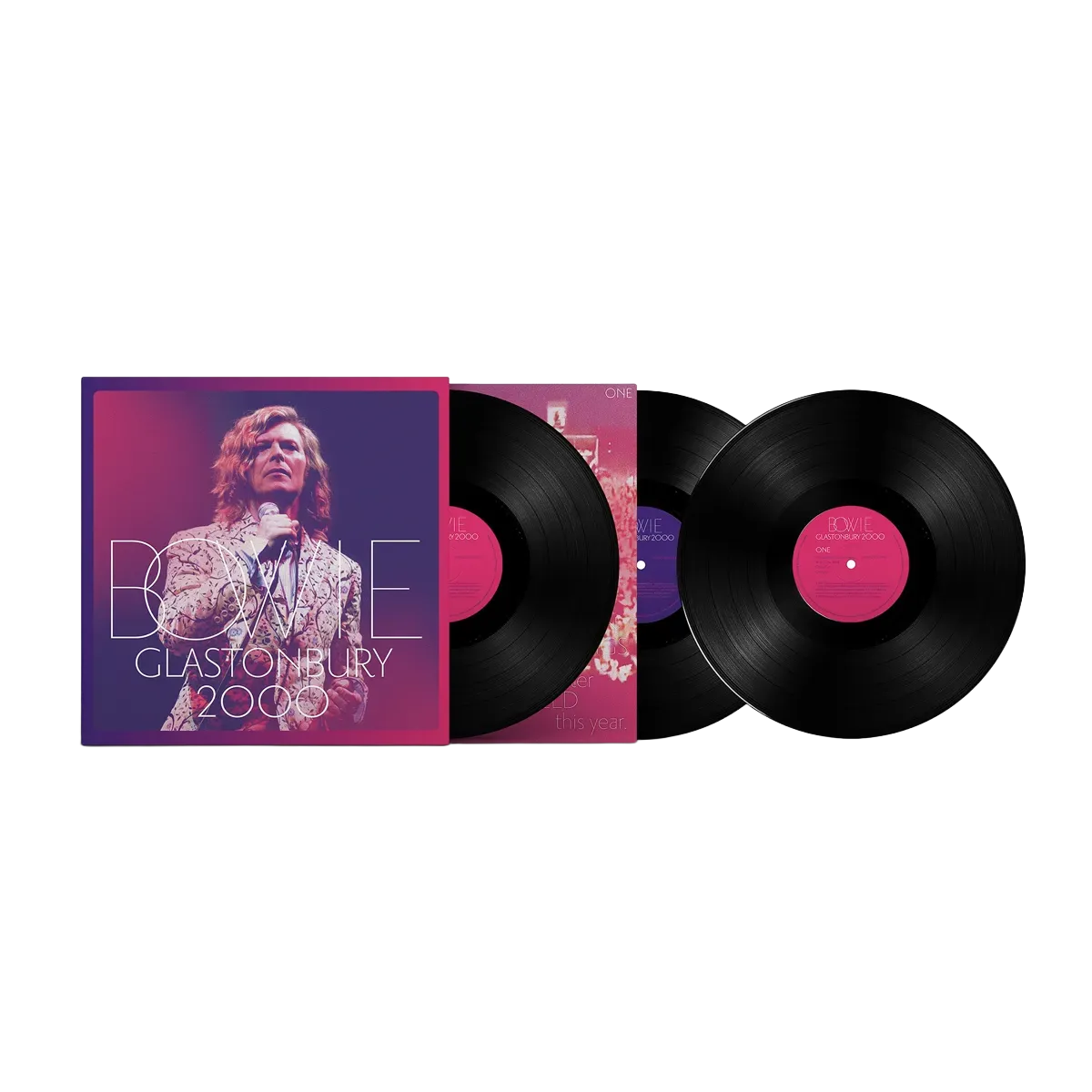 David Bowie  Glastonbury 2000 3LP