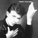 David Bowie Heroes 40x40cm Canvas Print