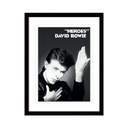 David Bowie Heroes Framed Print 30 x 40cm