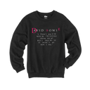 David Bowie I Don't Know Crew Neck Sweatshirt
