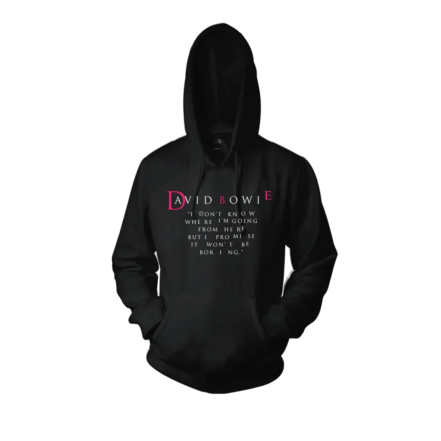 David Bowie I Don't Know Pullover Hoodie