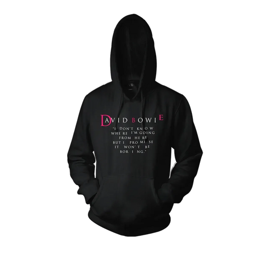 David Bowie I Don't Know Pullover Hoodie